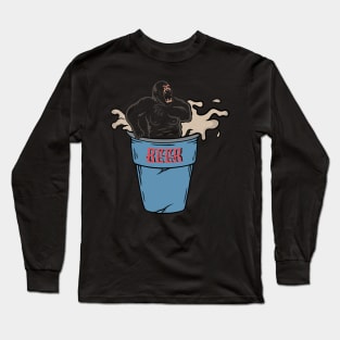Beer and gorilla Long Sleeve T-Shirt